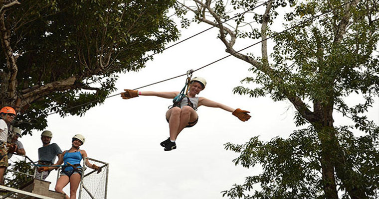 Private Cenote Snorkel & Canopy Ziplines 